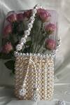 Buy_RUBILON_White Pearls Nyra Potli Bag _at_Aza_Fashions