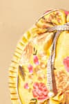 AMYRA_Yellow Embroidery Candy Crush Potli Bag _Online_at_Aza_Fashions