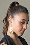 Buy_Queens Jewels_Gold Plated Triple Bubble Maximal Danglers _at_Aza_Fashions