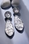 Buy_Bijoux By Priya Chandna_Silver Plated Foil Resin Earrings 