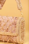 Buy_MODARTA_Pink Crystal Tassel Jaal Work Bag 