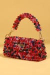 Buy_MODARTA_Red Crystal Rainbow Delight Embellished Bag 