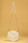 Shop_MODARTA_White Pearl Embroidered Bag _at_Aza_Fashions