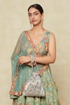 Shop_Lovetobag_Grey Cutdana Embroidered Potli Bag _Online_at_Aza_Fashions