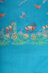 Buy_Pashme Ladakh_Blue Embroidered Bird Pashmina Shawl _Online_at_Aza_Fashions