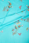 Buy_Pashme Ladakh_Sky Blue Embroidered Butterfly Lily Pashmina Shawl _Online_at_Aza_Fashions