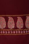 Buy_Pashme Ladakh_Maroon Embroidered Floral Paisley Pashmina Shawl _Online_at_Aza_Fashions