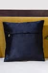 Buy_Mid July Home_Black Velvet Embroidery Abstract Hand Set Of 2 Cushion Covers 