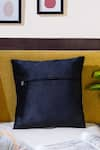 Shop_Mid July Home_Blue Velvet Print Camel Set Of 2 Cushion Covers _at_Aza_Fashions