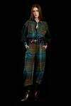 Buy_Rara Avis_Multi Color Cotton Print Checks Indus Checkered Pant _at_Aza_Fashions