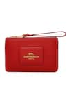 Buy_Sabyasachi_Rouge Bengal - Red Embellished Sabya Wristlet _at_Aza_Fashions