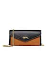 Buy_Sabyasachi_Bengal Black Embellished The Park Street Clutch Bag _at_Aza_Fashions