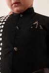Buy_Cute Couture_Black Kurta Cotton Flex Embroidered Mirror And Dhoti Pant Set 