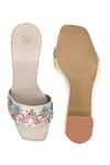 Shop_Yassio_Multi Color Cutdana Eve Floral Embroidered Heels _at_Aza_Fashions