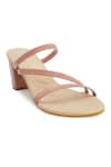 The Madras Trunk_Pink Trio August Round Toe Heels _Online_at_Aza_Fashions