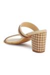 The Madras Trunk_Beige Trio Tiya Braided Strap Heels _at_Aza_Fashions