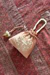 Shop_FEZA BAGS_Rose Gold Embroidery Floral Vine Potli Bag _Online_at_Aza_Fashions