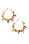 Buy_Vaidaan_Multi Color Pearl Ujjvala Hand Embroidered 2 Pcs Bajuband _at_Aza_Fashions