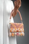 Vaidaan_Multi Color Pearl Mohini Embellished Bag _Online_at_Aza_Fashions