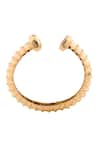 Shop_Anaash_Gold Plated Screw Twisted Cuff Bangle 