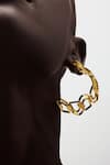 Buy_Anaash_Gold Plated Paper Clip Bundle Hoops _Online_at_Aza_Fashions