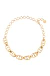 Shop_Anaash_Gold Plated Petite Can Opener Choker _at_Aza_Fashions