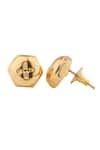 Buy_Anaash_Gold Plated Screw Stud Earrings _Online_at_Aza_Fashions