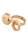 Shop_Anaash_Gold Plated Nut Ring _Online_at_Aza_Fashions