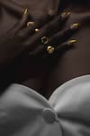 Shop_Anaash_Gold Plated Nut Ring 