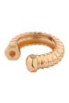 Shop_Anaash_Gold Plated Twisted Screw Toolkit Ring _at_Aza_Fashions