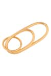 Buy_Anaash_Gold Plated Trinity Ring 