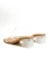 Buy_THE ALTER_Beige Clear Two Strap Acrylic Heels 