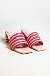 Shop_THE ALTER_Pink Quilted Strap Block Heels _at_Aza_Fashions