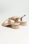 THE ALTER_Beige Cross Strap Heels _at_Aza_Fashions