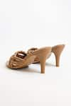 THE ALTER_Beige Pointed Toe Braided Stilettos _at_Aza_Fashions