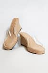 Buy_THE ALTER_Beige Clear Strap Wedges _at_Aza_Fashions