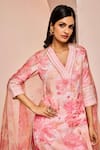 Dohr India_Juhi Floral Print Straight Kurta & Palazzo Set _Online_at_Aza_Fashions