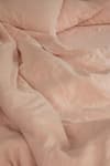 Shop_Saphed_Pink 100% Pure European Linen Plain Gulabjal Queen Duvet Cover _Online_at_Aza_Fashions