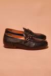 Shop_Dmodot_Black Motivo Nero Riveto Loafers 