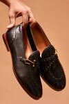 Dmodot_Black Motivo Nero Riveto Loafers _Online