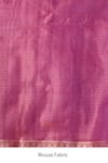 Buy_DUSALA_Purple Kosa Silk Chhattisgarhi Zinnia Handwoven Saree With Running Blouse Piece 