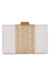 Buy_Fuchsia_White Embellished Glamour Sequin Clutch _at_Aza_Fashions