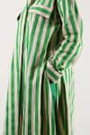 Shop_Mati_Beige Cotton Collared Stripe Block Printed Tunic And Pant Set _Online_at_Aza_Fashions