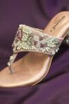 AROUND ALWAYS_Purple Pearl Cira Embroidered Heels _Online_at_Aza_Fashions