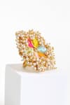 BAUBLE BAZAAR_Multi Color Silk Thread Magical Fantasy Ring _Online_at_Aza_Fashions