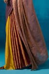 Dressfolk_Multi Color Handloom Tissue Jyotsna Saree With Unstitched Blouse Piece _at_Aza_Fashions