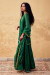 Kharakapas Green Kota Doria, Cotton Patti, Embroidery Mehfil Doriya Dupatta Online at Aza Fashions Kharakapas_Green Kota Doria, Cotton Patti, Embroidery Mehfil Doriya Dupatta _Online_at_Aza_Fashions
