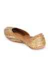 Shop_5Elements_Gold Bead Sunehri Gota Patti Embellished Juttis 