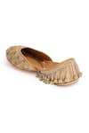 Shop_5Elements_Gold Cutdana Shailaja Embroidered Juttis 