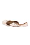 Shop_5Elements_Off White Sea Shell Sreeja Embellished Juttis 